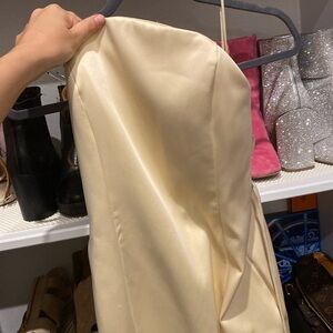 Nwt zara dress. Lace up back.